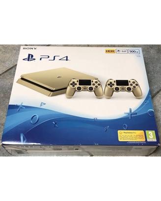 PS4 Slim GOLD 500GB - Edizione Limitata