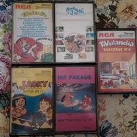 Cassette sigla cartoni animati e serie tv, anni 80
