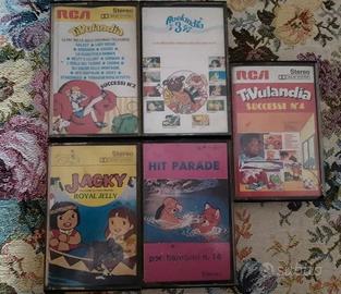 Cassette sigla cartoni animati e serie tv, anni 80