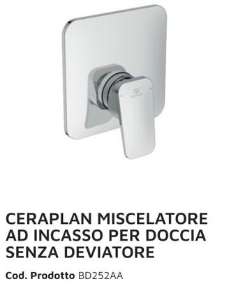 Miscelatore doccia Ceraplan Ideal Standard