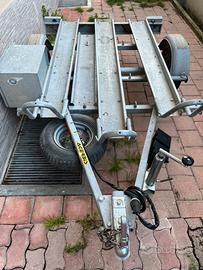 Carrello/rimorchio portamoto