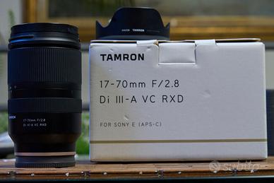 Tamron 17-70 f/2.8 Di III-A VC RX D per Sony E
