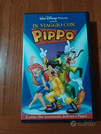 VHS "In viaggio con Pippo" Disney 
