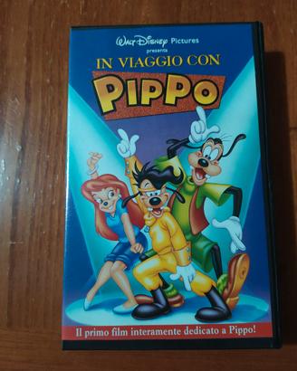 VHS "In viaggio con Pippo" Disney 