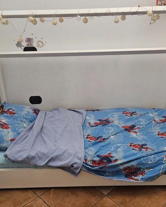 Letto montessoriano bianco