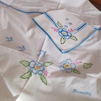 Tovaglia cotone Mulino Bianco -ricami 1992-