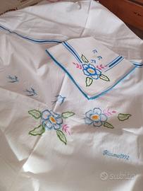 Tovaglia cotone Mulino Bianco -ricami 1992-