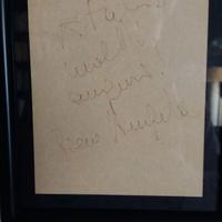 Piero Angela autografo