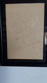 Piero Angela autografo