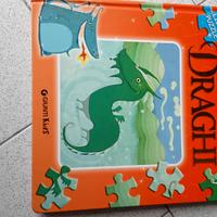 libro Puzzle bimbi "I Draghi"