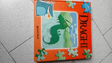 libro Puzzle bimbi "I Draghi"
