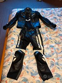 Tuta moto SPIDI donna in pelle 2 pezzi – Taglia 38
