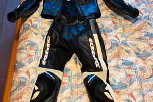 Tuta moto SPIDI donna in pelle 2 pezzi – Taglia 38