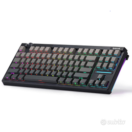 Tastiera Meccanica Gaming Wireless RGB TKL – Nuova