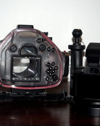 Custodia subacquea PT-EP08 + Olympus OM-D M5