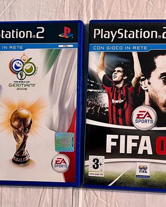 Lotto ps2 Mondiali fifa 2006, fifa 2007