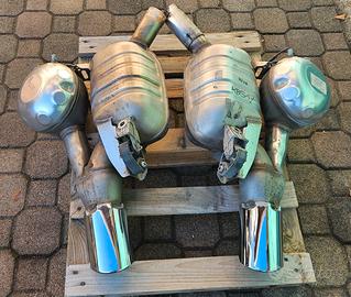 TERMINALI SCARICO con Sound Booster per Audi A6 C7