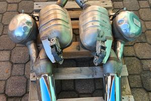 TERMINALI SCARICO con Sound Booster per Audi A6 C7