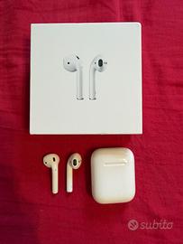 Apple AirPods 2 originale con scatola