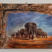 quadro  fatto a mano 