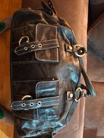 borsa pelle Mariella Burani