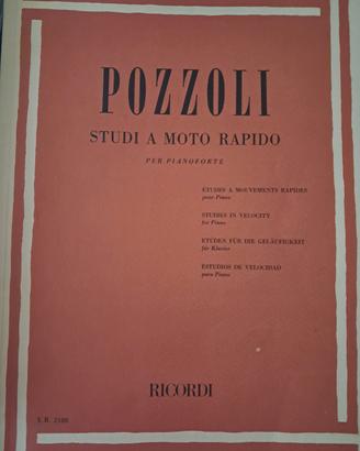 Pozzoli. Studi a moto rapido per pianoforte