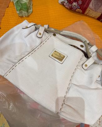 Borsa in pelle bianca dolce & Gabbana