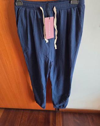 pantaloni cotone e velluto
