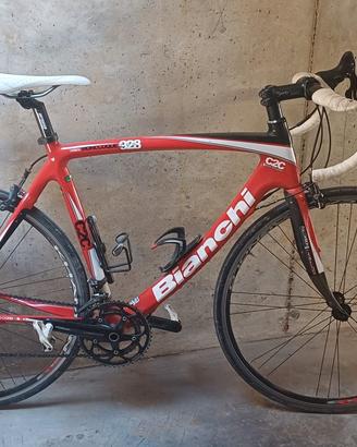 Bici da corsa bianchi c2c 928 full carbon