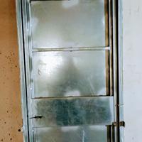 porta in ferro zincata