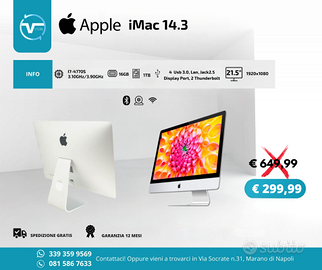 Apple iMac 14.3  21,5"