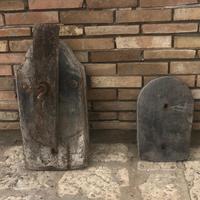 Grande Antica anta porticina sportello di botte