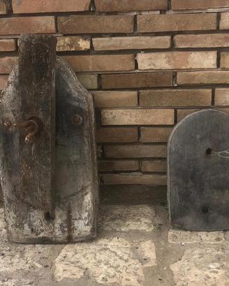 Grande Antica anta porticina sportello di botte