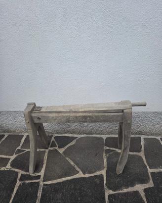 Antica Maciulla / Gramola per Canapa del 1882