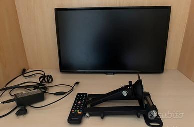 Tv led Samsung 24 pollici funzionante con  staffa