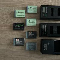 Kit Batterie Canon G7X Mark II