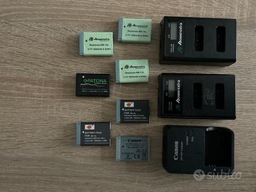 Kit Batterie Canon G7X Mark II