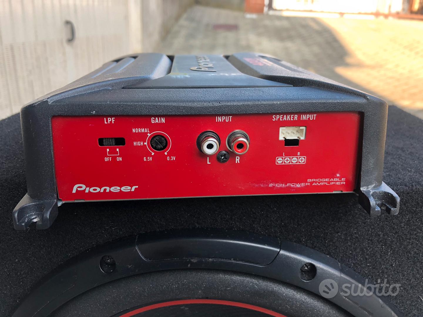 Amplificatore per auto e subwoofer - Accessori Auto In vendita a Torino