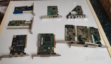 Schede pc computer varie ide rete scsi tv