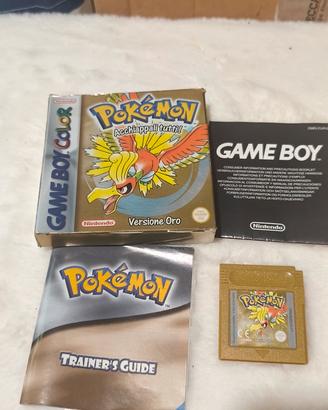 Gioco Pokemon Versione oro per Nintendo Gameboy
