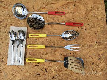 Set posate da cucina Gnutti Inox