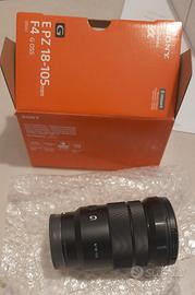 Obiettivo Sony E PZ 18‑105mm f/4 G OSS