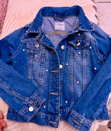 Giacca  in jeans per bimba 6-7 anni