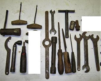 Attrezzi da falegname meccanico antichi vecchi lim