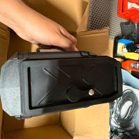 Valigetta per moto retro-staffa
