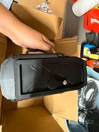 Valigetta per moto retro-staffa