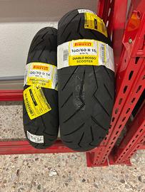 PIRELLI DIABLO ROSSO SCOOTER 120/70-14 160/60-15 D