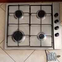 Piano cottura 4 fuochi gas