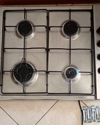 Piano cottura 4 fuochi gas