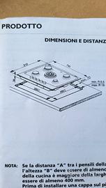 Piano cottura gas 6 fuochi  whirlpool AKT797 